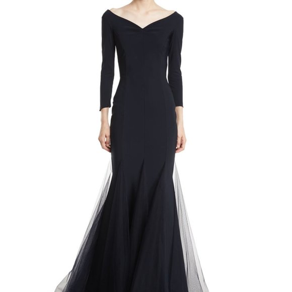 Chiara Boni Dresses & Skirts - NWT Chiara Boni Diva Sheer Mermaid Gown Size 4 / (40) Has not been altered